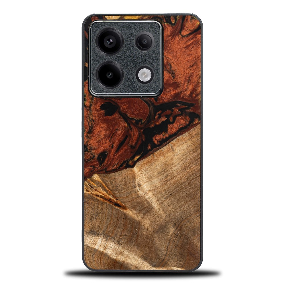 Bewood Resin Case - Xiaomi Redmi Note 13 5G - 4 Elements - Fire