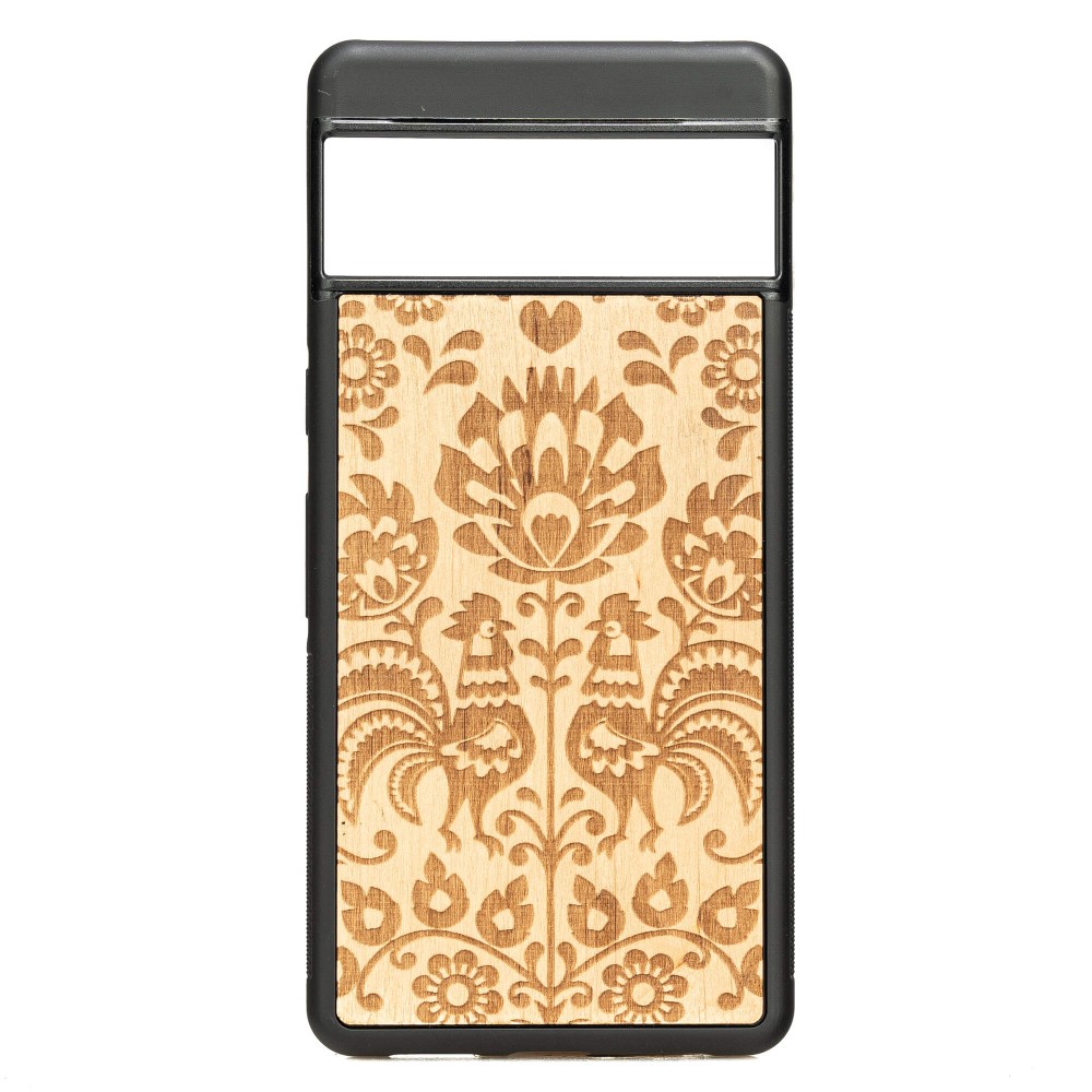 Google Pixel 7 Polski Folk Anigre Bewood Wood Case