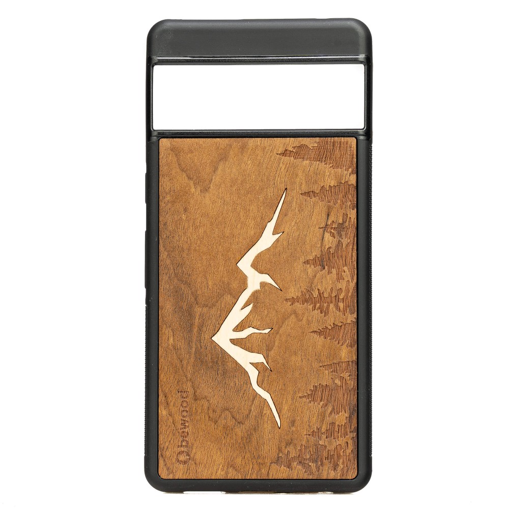 Google Pixel 7 Pro Mountains Imbuia Bewood Wood Case