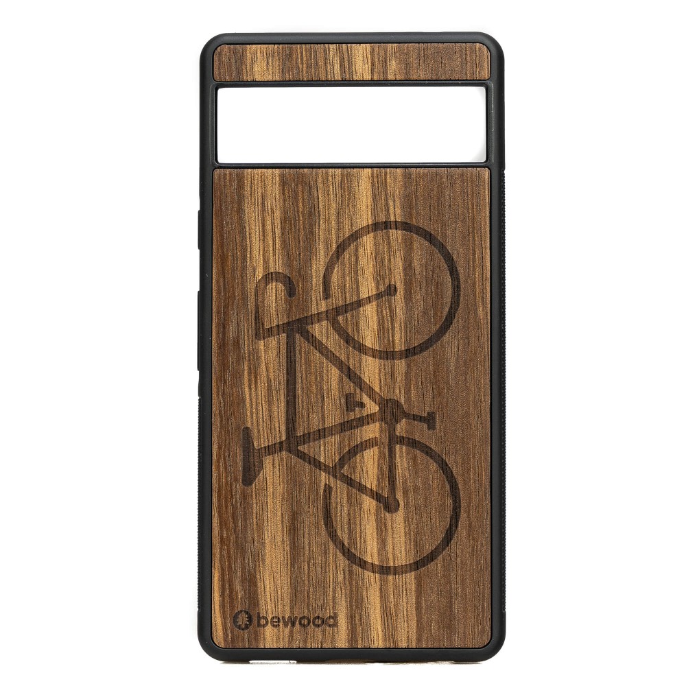 Google Pixel 7A Bike Frake Bewood Wood Case