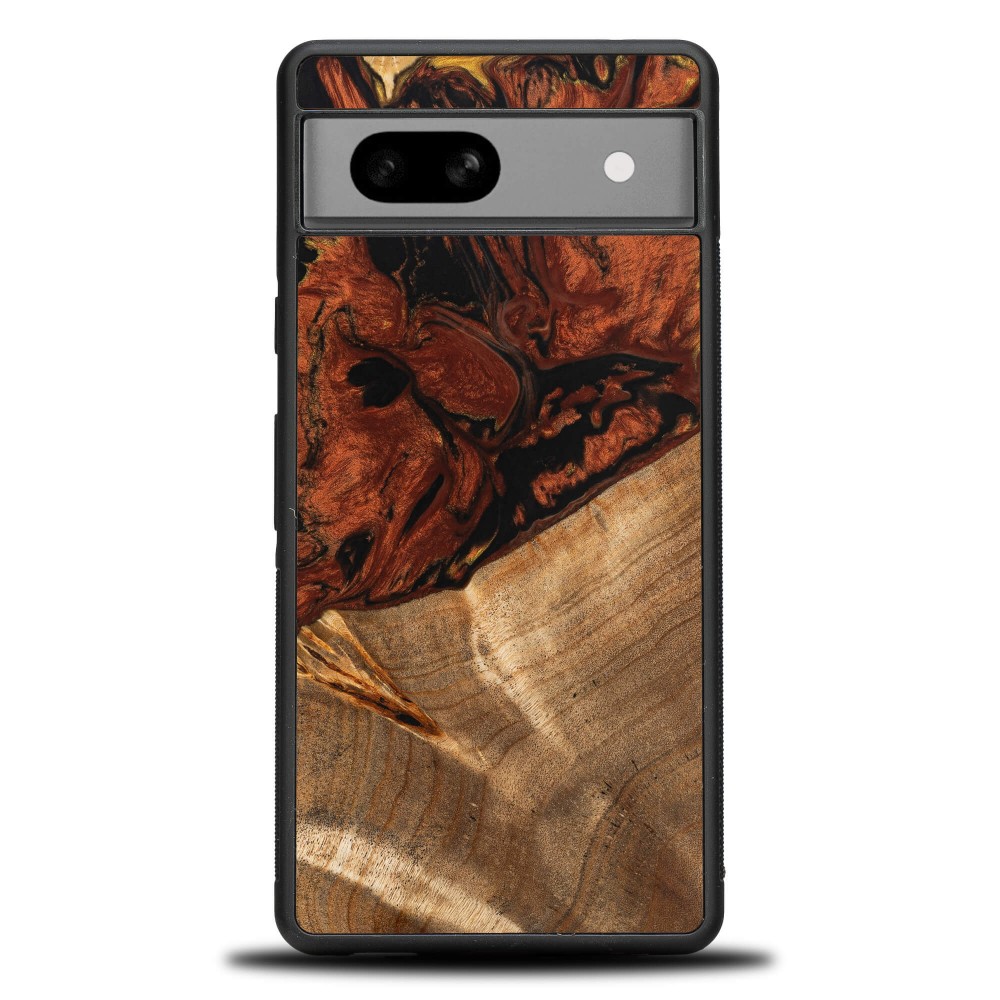 Bewood Resin Case - Google Pixel 7A - 4 Elements - Fire