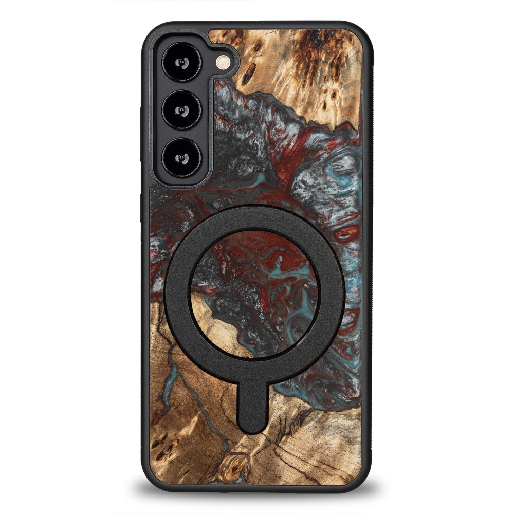 Bewood Resin Case - Samsung Galaxy S23 Plus - Planets - Pluto - MagSafe