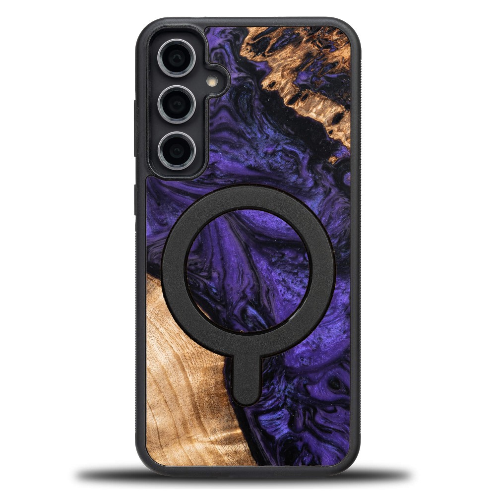 Bewood Resin Case - Samsung Galaxy S23 FE - Violet - MagSafe