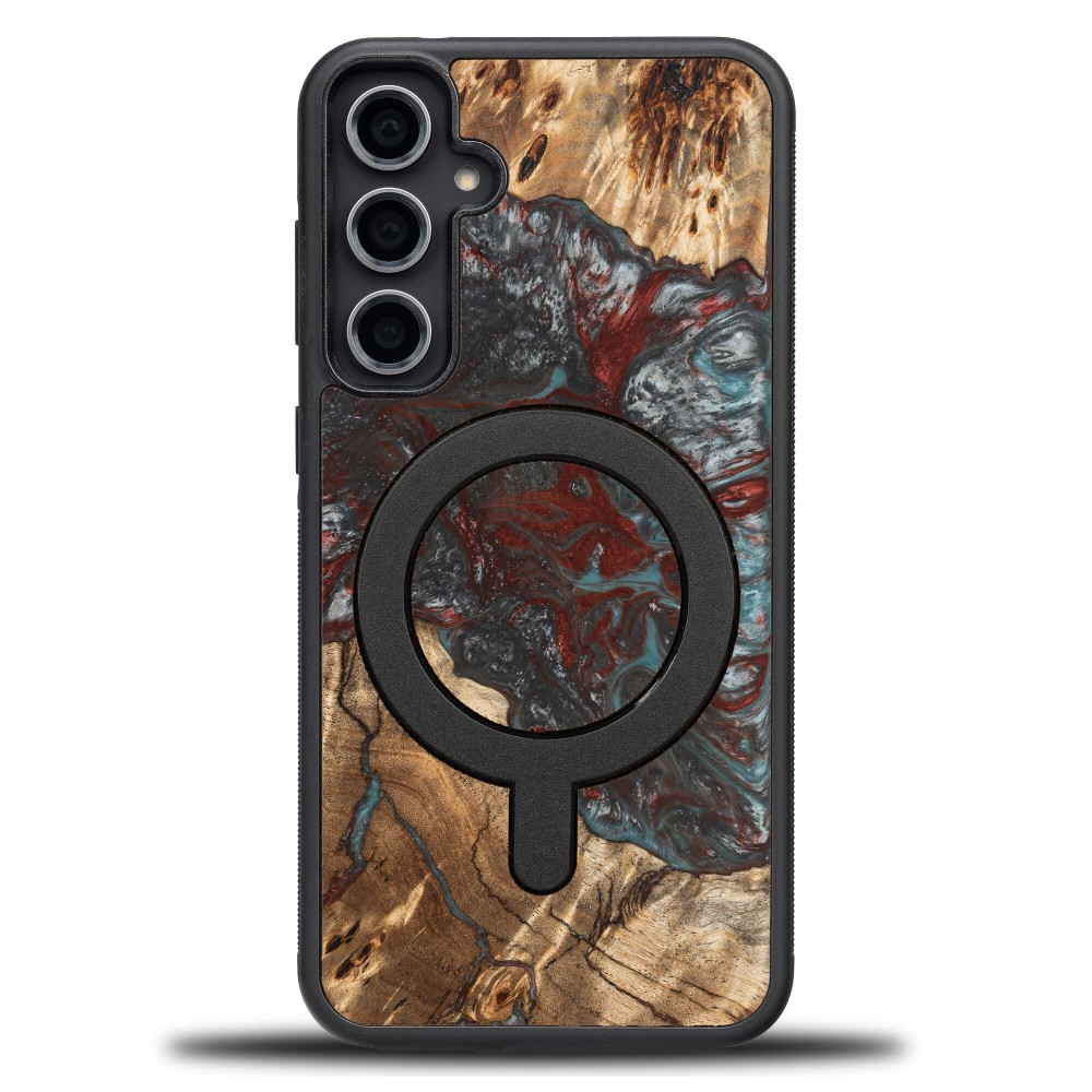 Bewood Resin Case - Samsung Galaxy S23 FE - Planets - Pluto - MagSafe