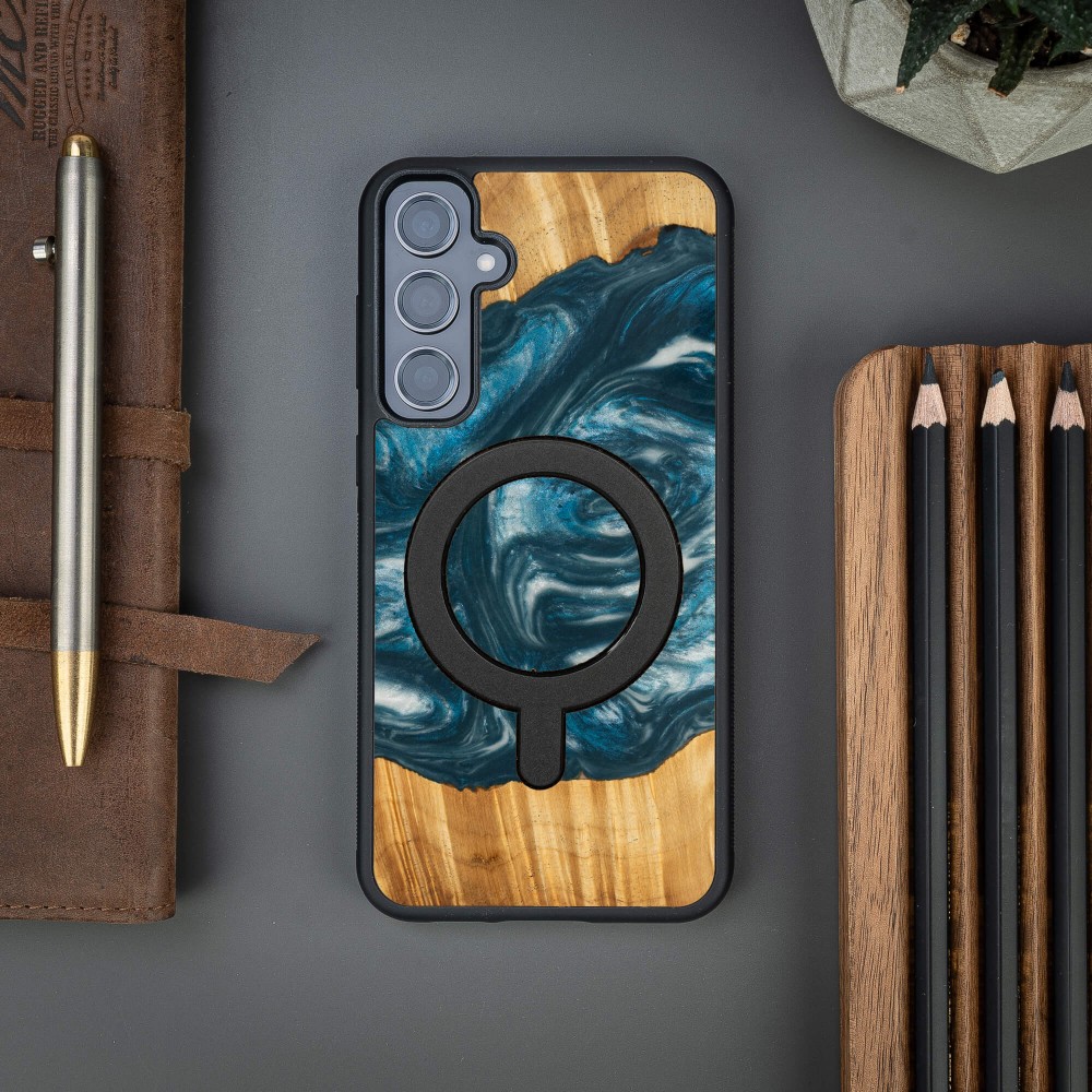 Bewood Resin Case - Samsung Galaxy S23 FE - 4 Elements - Air - MagSafe