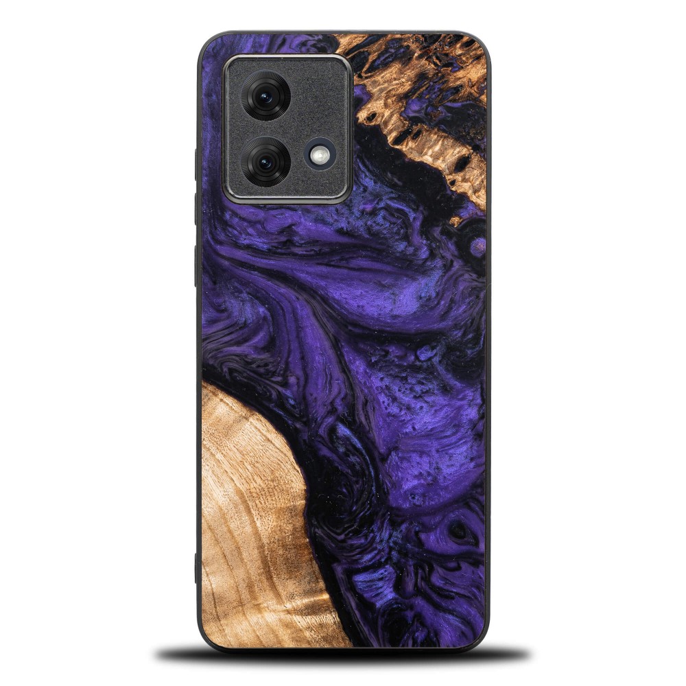 Etui Bewood Unique do Motorola G84 5G - Violet