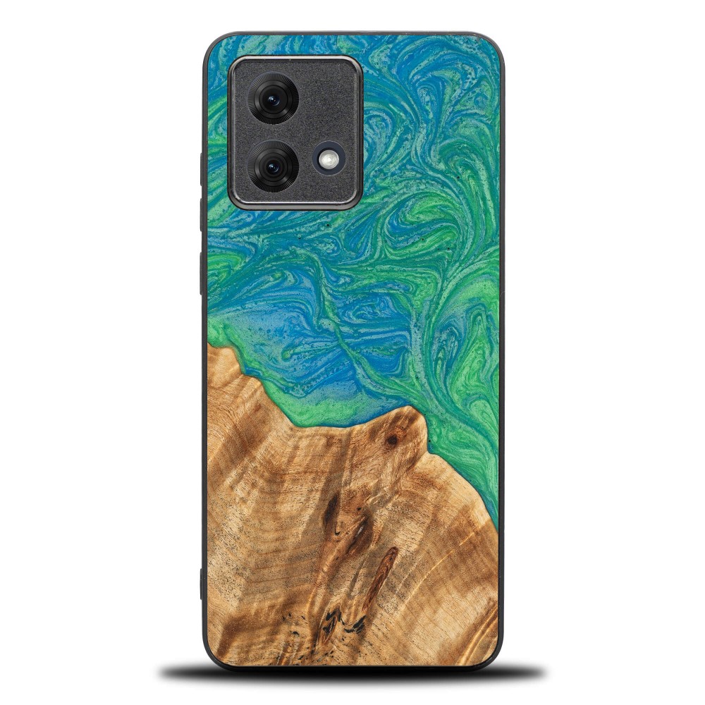 Bewood Resin Case for Motorola G84 5G - Neons - Tokyo