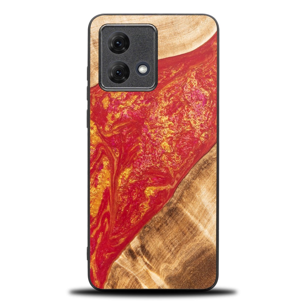 Bewood Resin Case for Motorola G84 5G - Neons - Paris