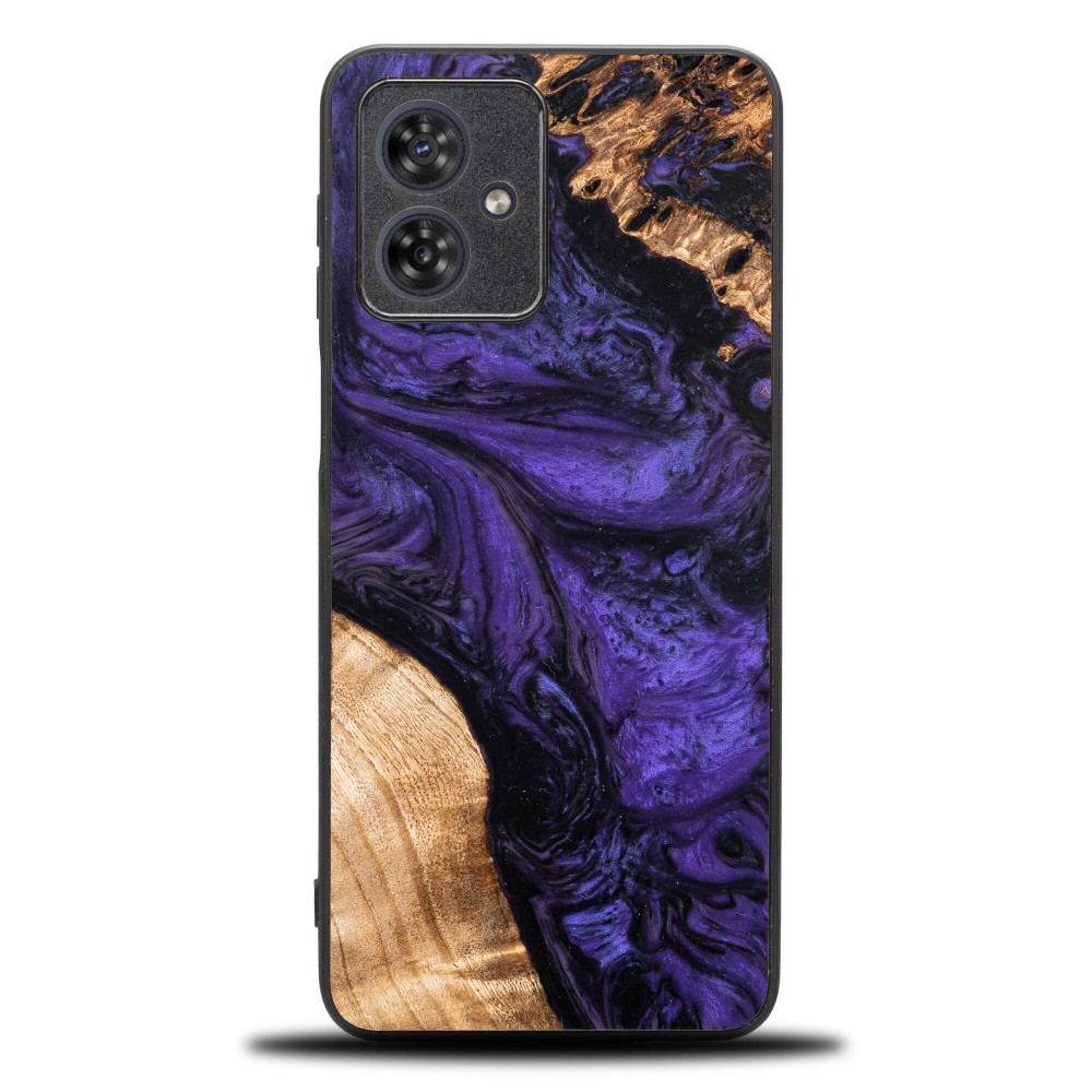 Etui Bewood Unique do Motorola G54 5G - Violet (1)