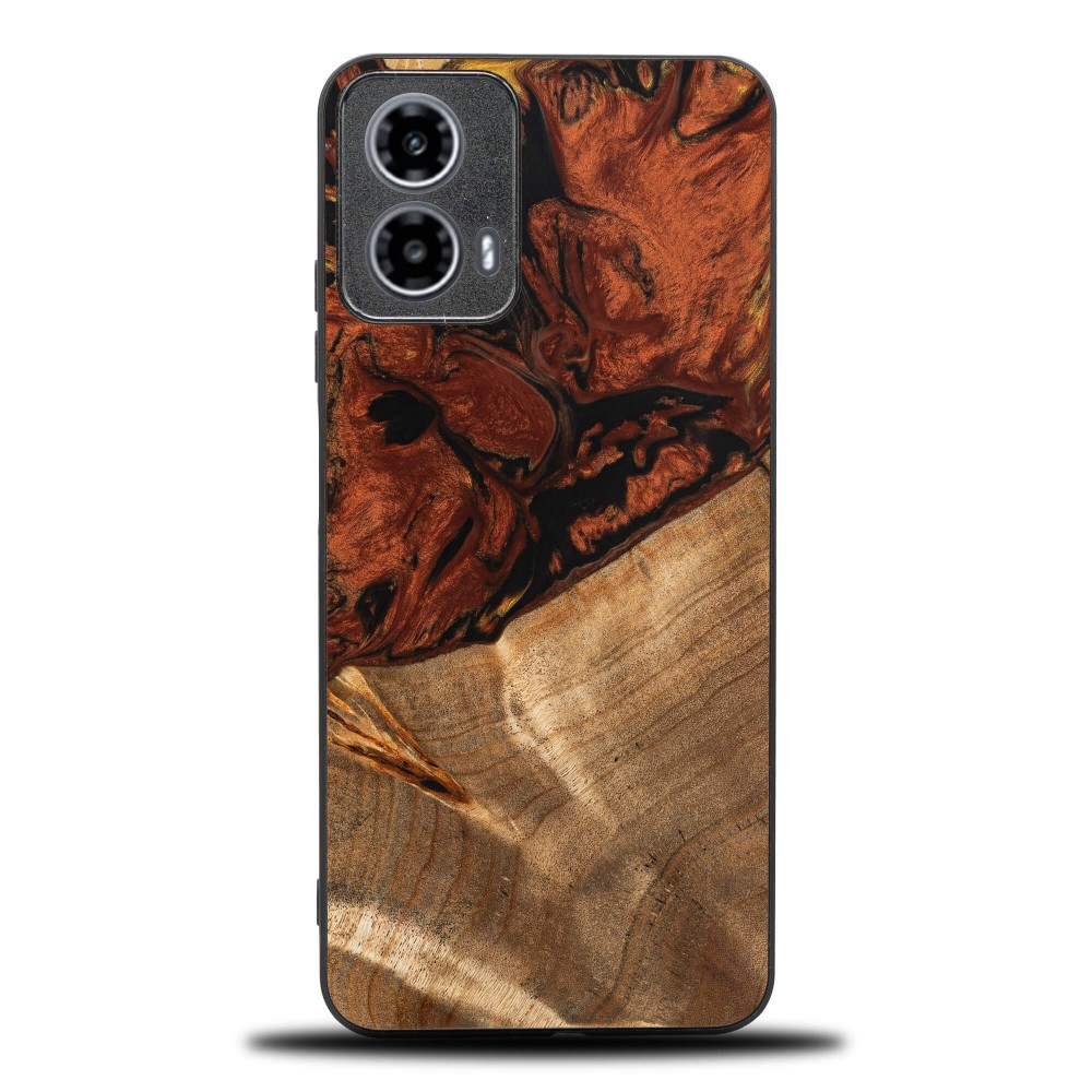 Bewood Resin Case for Motorola G34 5G - 4 Elements - Fire