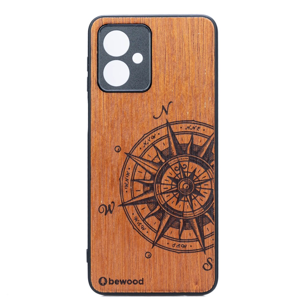 Motorola G54 5G Traveler Merbau Bewood Wood Case