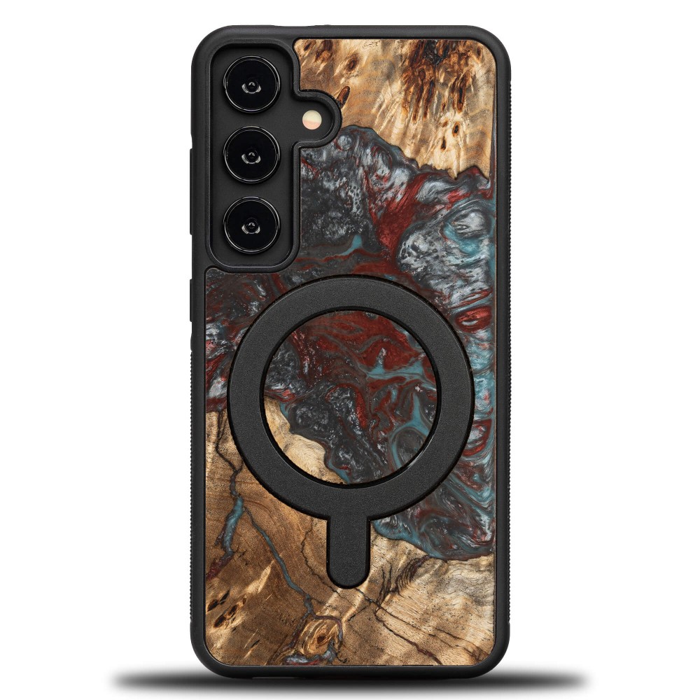 Bewood Resin Case - Samsung Galaxy A55 5G - Planets - Pluto - MagSafe