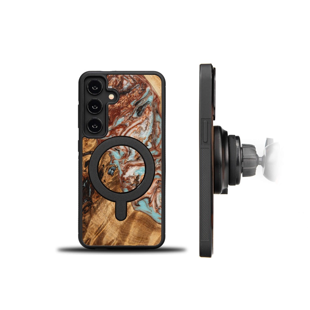 Bewood Resin Case - Samsung Galaxy A55 5G - Planets - Jupiter - MagSafe