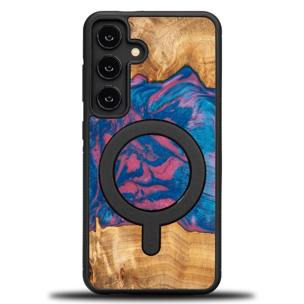 Bewood Resin Case - Samsung Galaxy A55 5G - Neons - Vegas - MagSafe