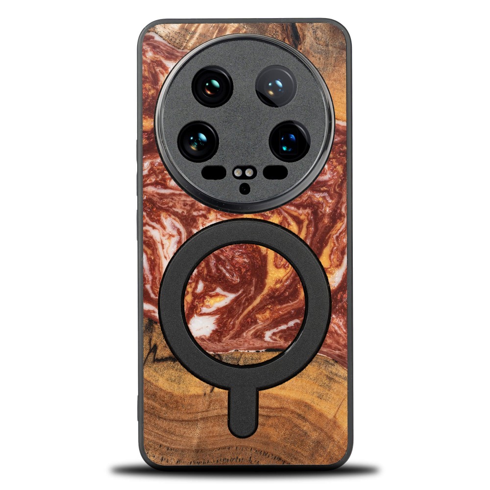 Bewood Resin Case - Xiaomi 14 Ultra - Planets - Mars - MagSafe