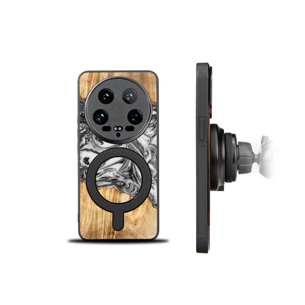 Bewood Resin Case - Xiaomi 14 Ultra - 4 Elements - Earth - MagSafe (2)