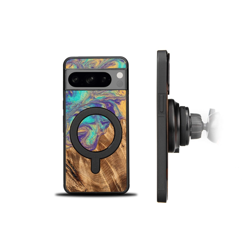 Etui Bewood Unique na Google Pixel 8 - Planets - Merkury z MagSafe (2)