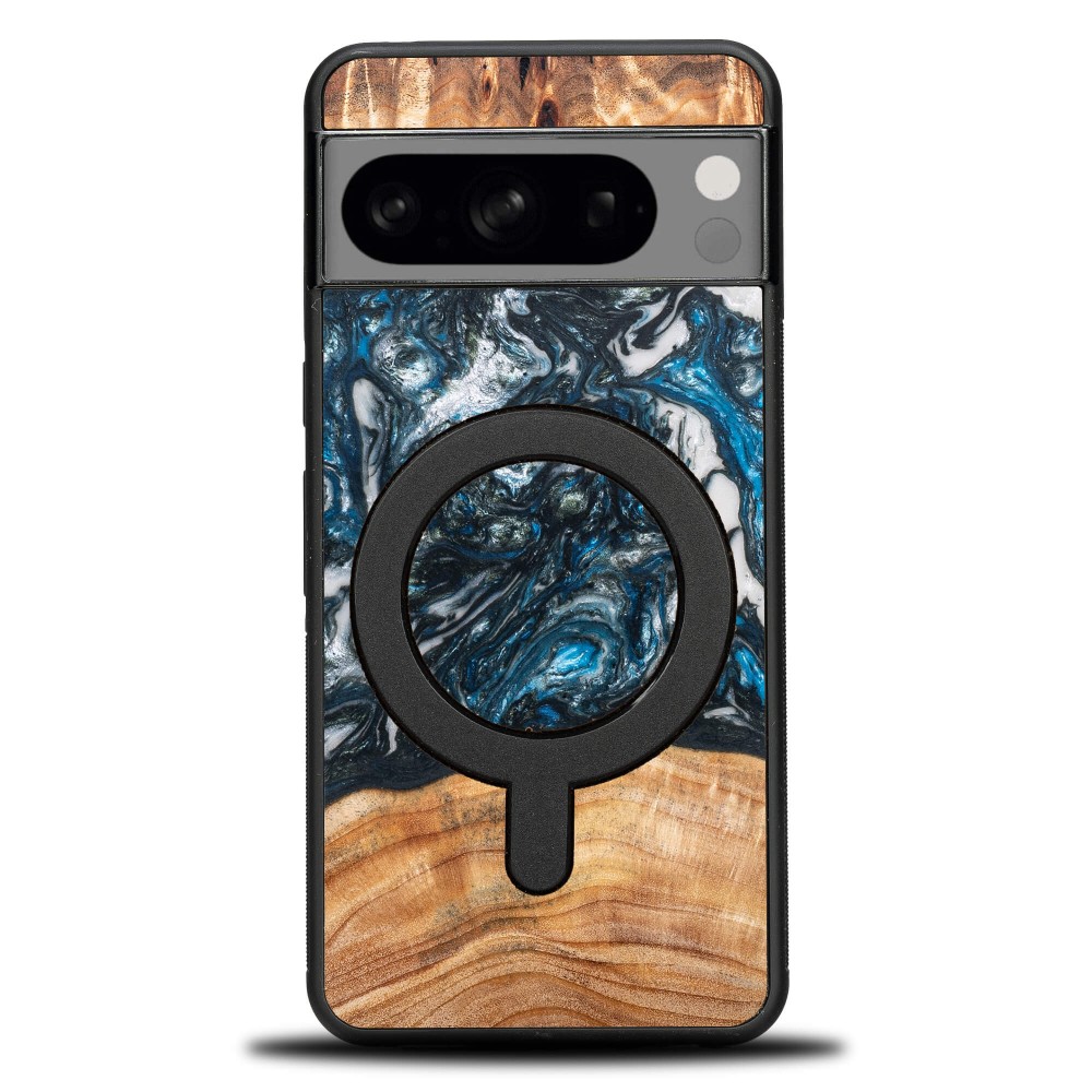 Bewood Resin Case - Google Pixel 8 Pro - Planets - Earth - MagSafe