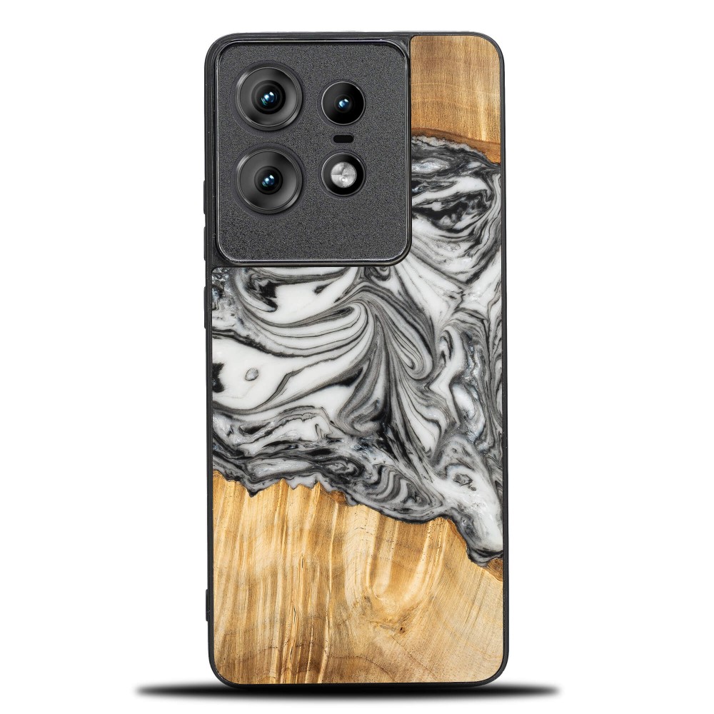 Bewood Resin Case for Motorola Edge 50 Pro - 4 Elements - Earth