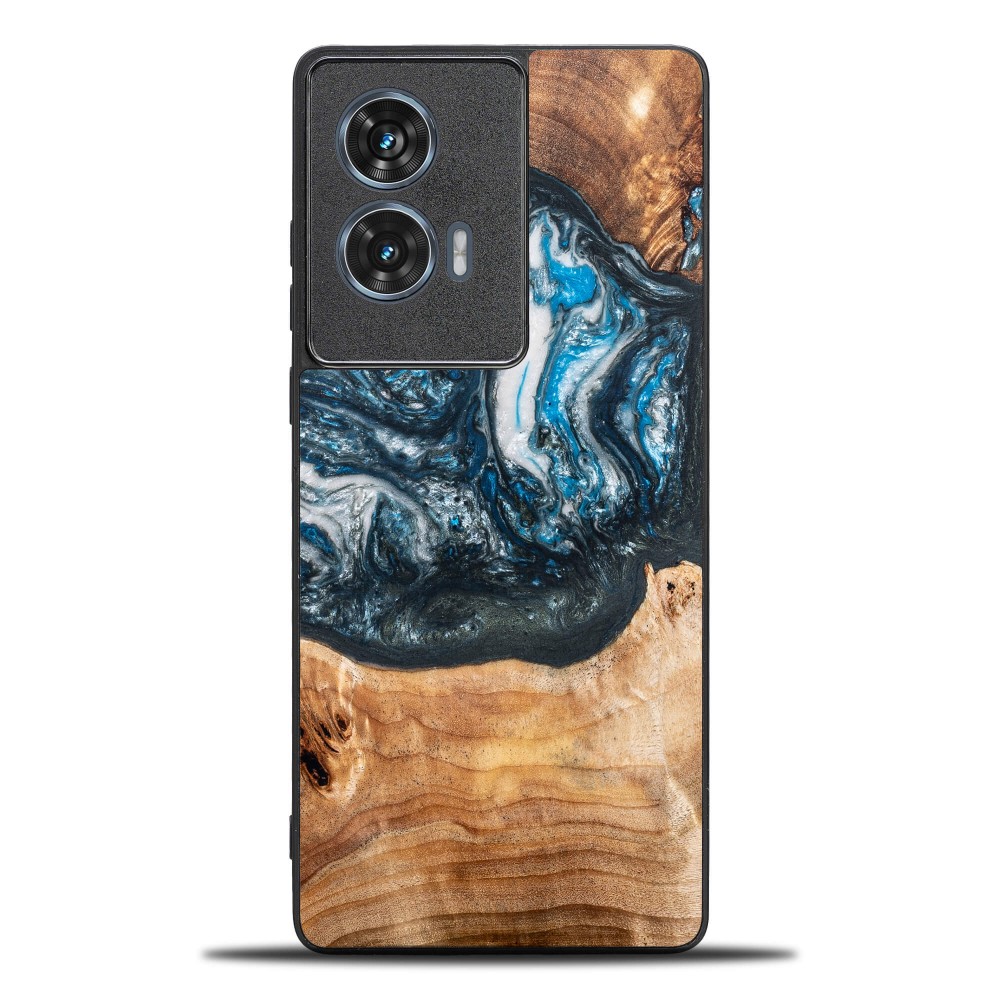 Bewood Resin Case for Motorola Edge 50 Fusion - Planets - Earth