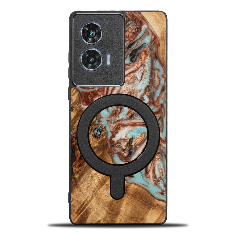 Bewood Resin Case for Motorola Edge 50 Fusion - Planets - Jupiter with MagSafe