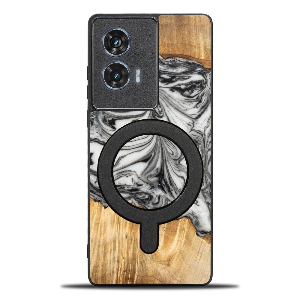 Bewood Resin Case for Motorola Edge 50 Fusion - 4 Elements - Earth with MagSafe