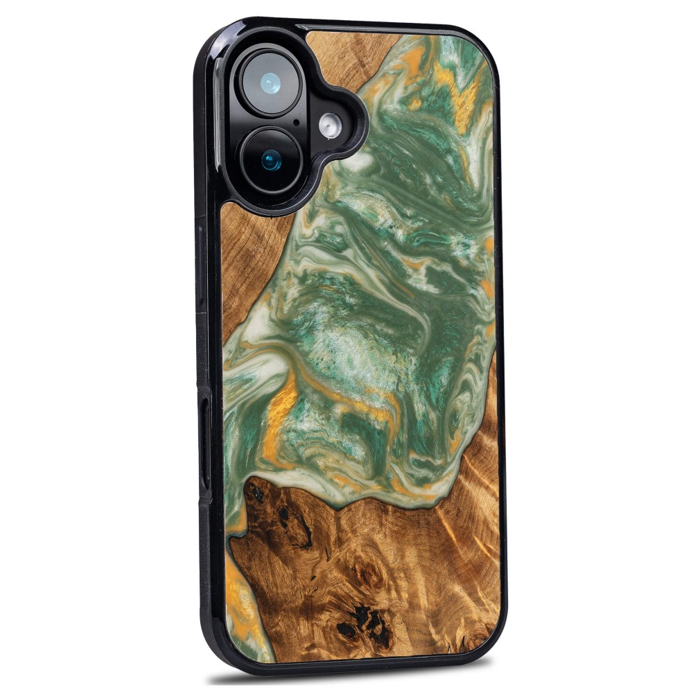 Bewood Resin Case for Apple iPhone 16 - 4 Elements - Water