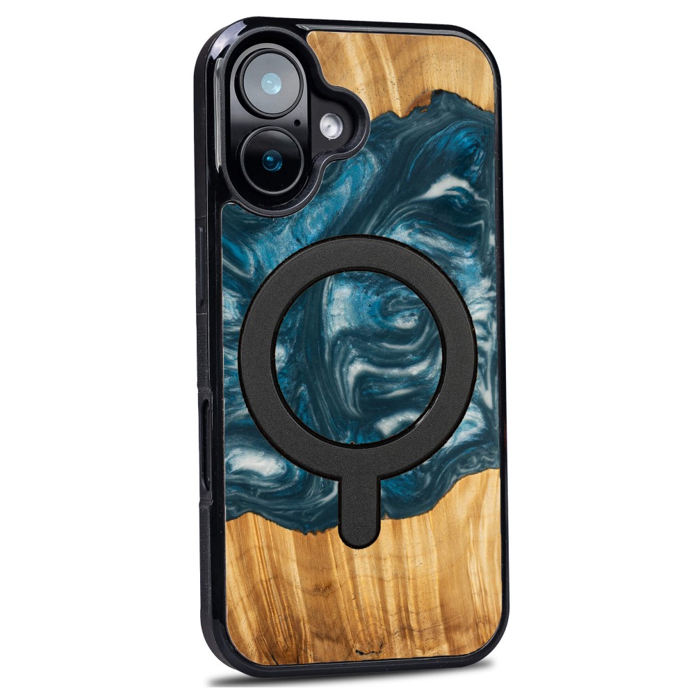 Bewood Resin Case for Apple iPhone 16 - 4 Elements - Air with MagSafe