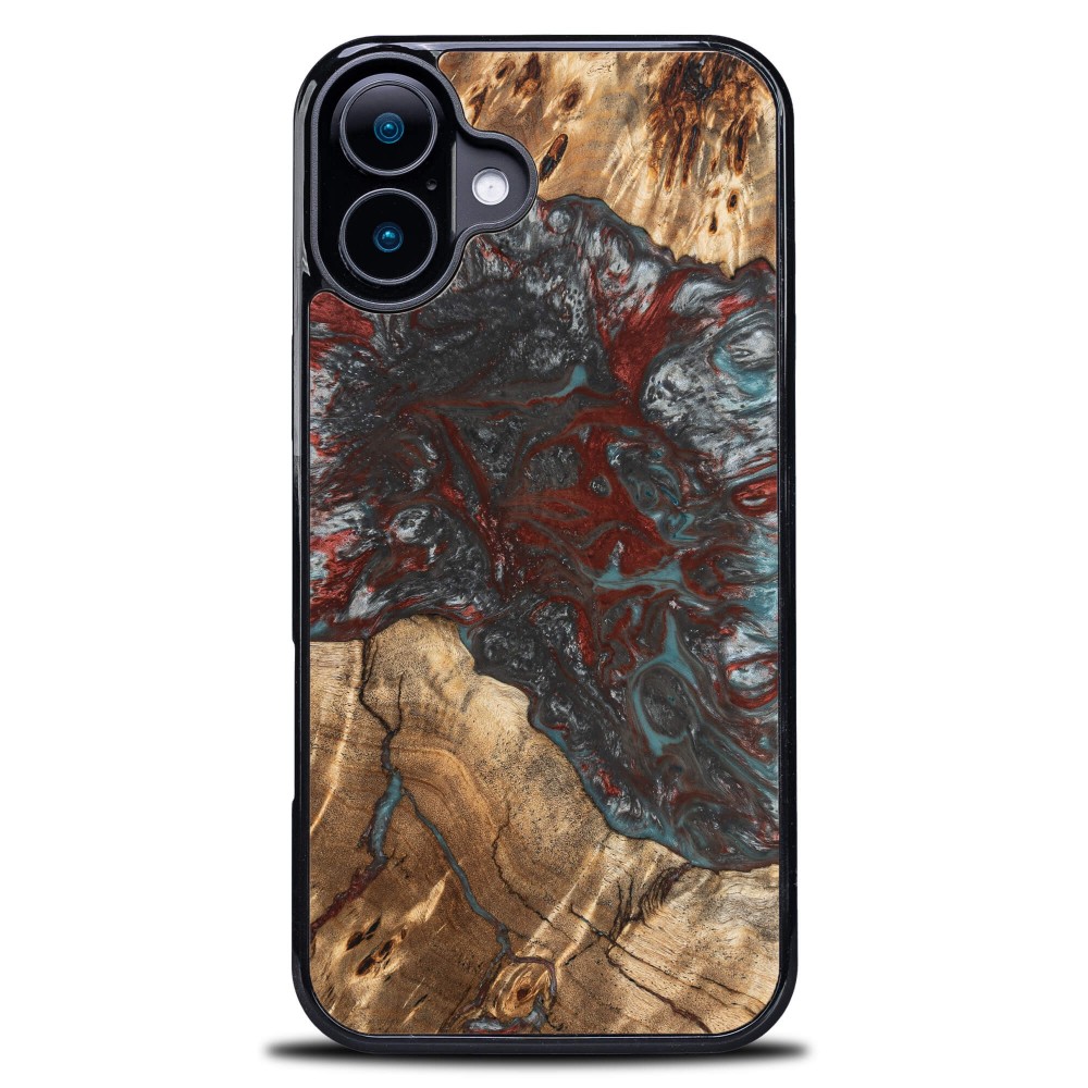 Etui Bewood Unique do iPhone 16 Plus - Planets - Pluton (1)
