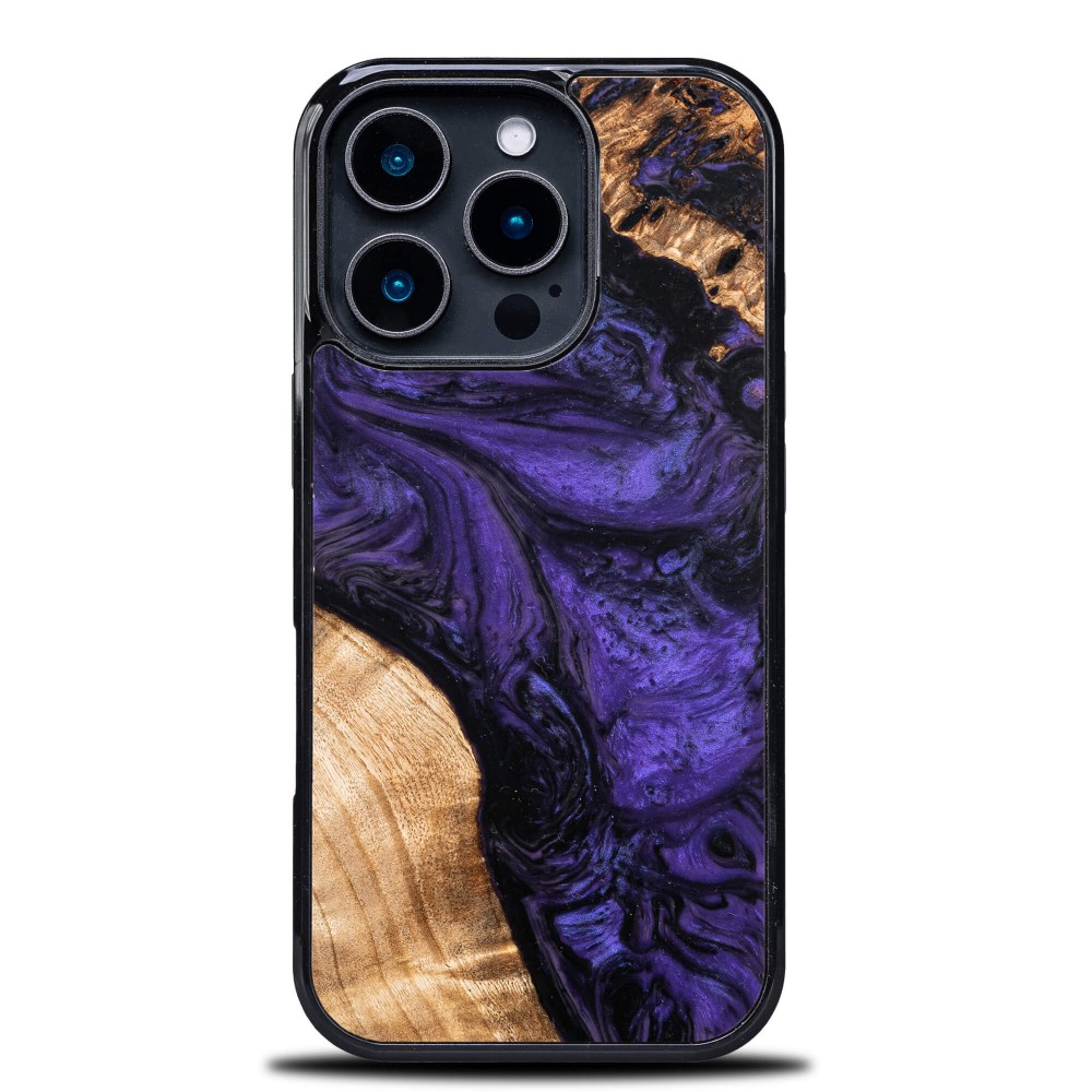 Etui Bewood Unique do iPhone 16 Pro - Violet