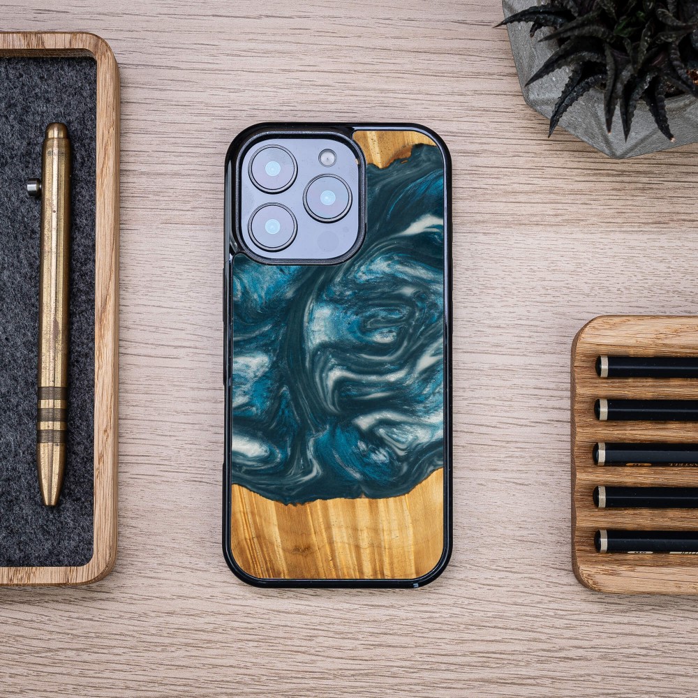 Bewood Resin Case for Apple iPhone 16 Pro - 4 Elements - Air