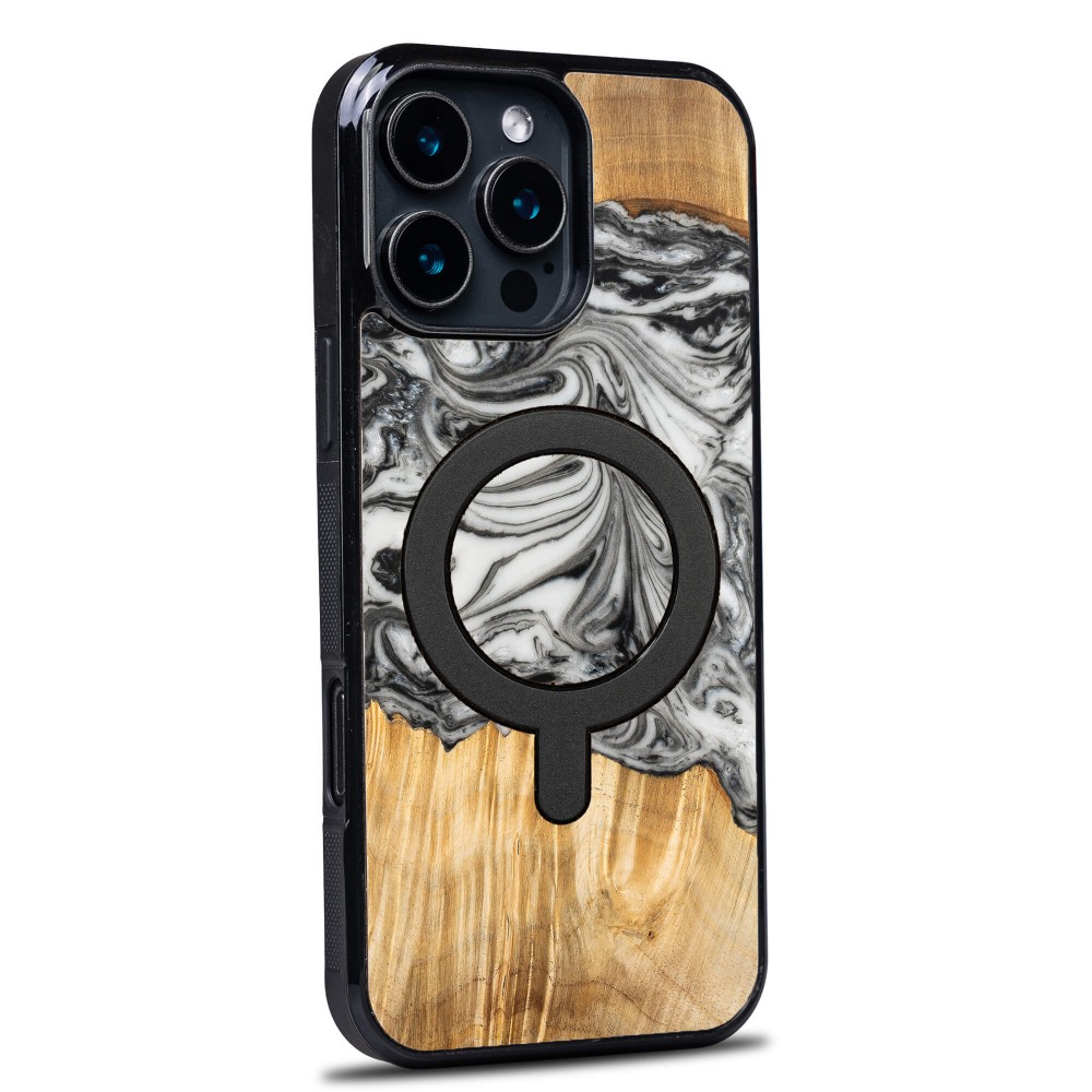 Bewood Resin Case for Apple iPhone 16 Pro Max - 4 Elements - Earth with MagSafe