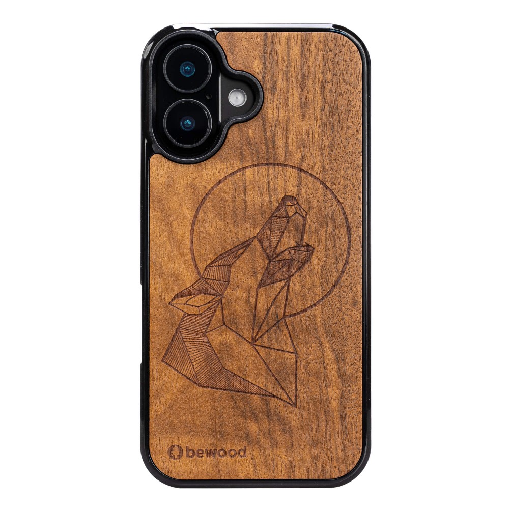 Drewniane Etui Bewood do iPhone 16 WILK IMBUIA