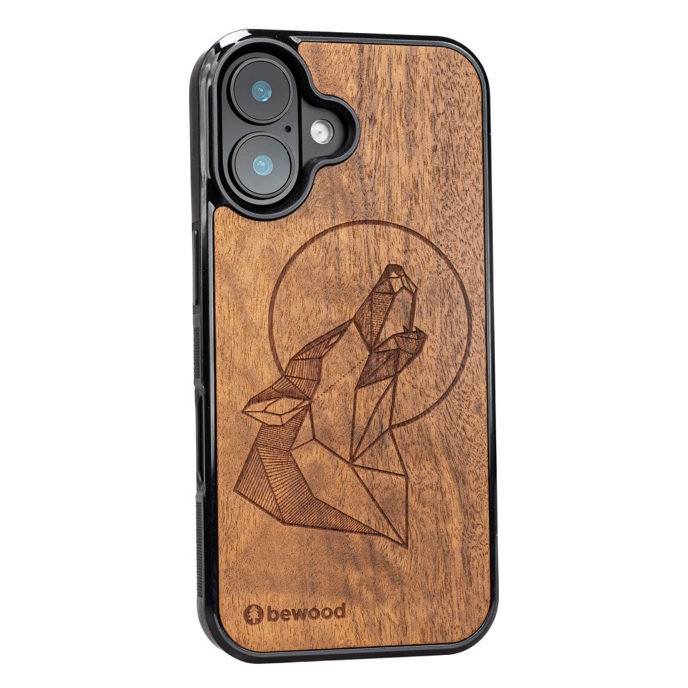 Drewniane Etui Bewood do iPhone 16 WILK IMBUIA