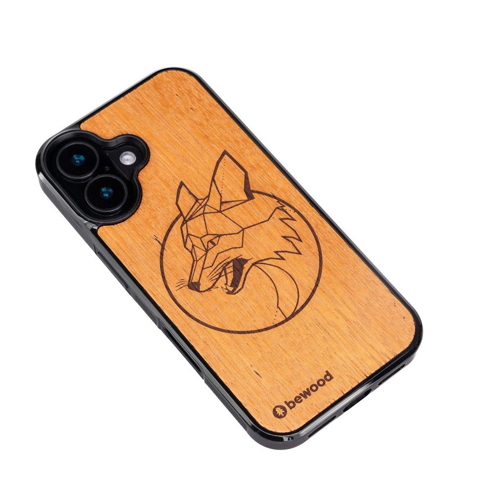 Apple iPhone 16 Fox Merbau Bewood Wood Case