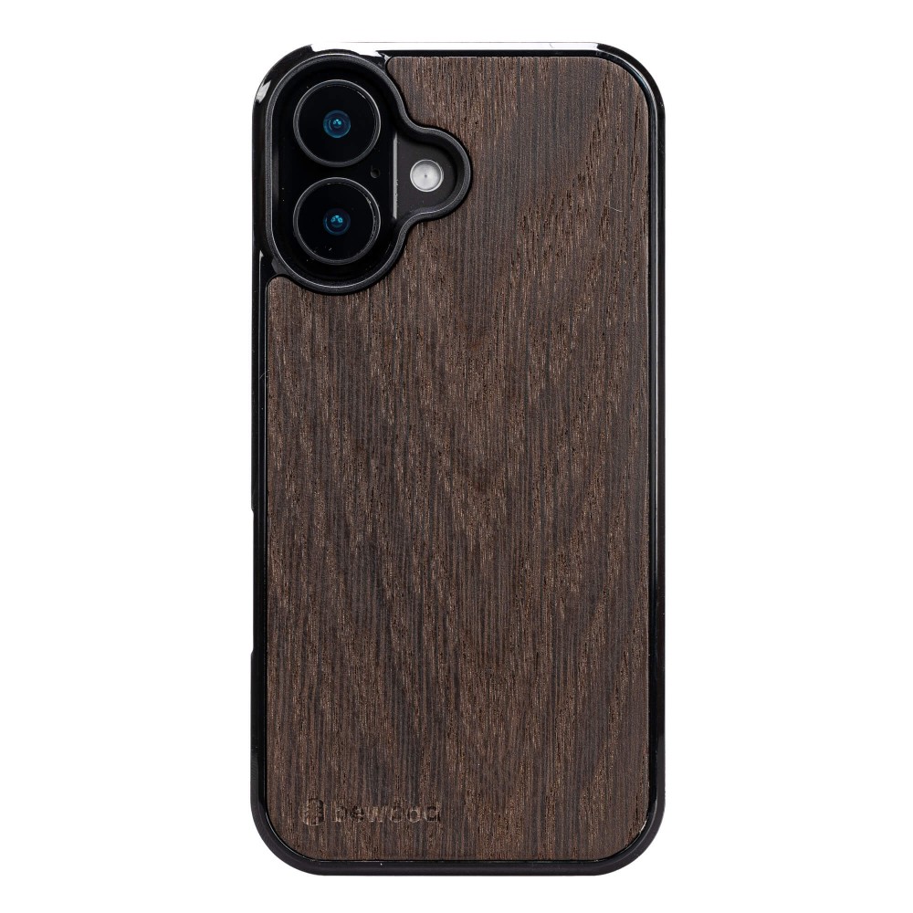 Apple iPhone 16 Smoked Oak Bewood Wood Case