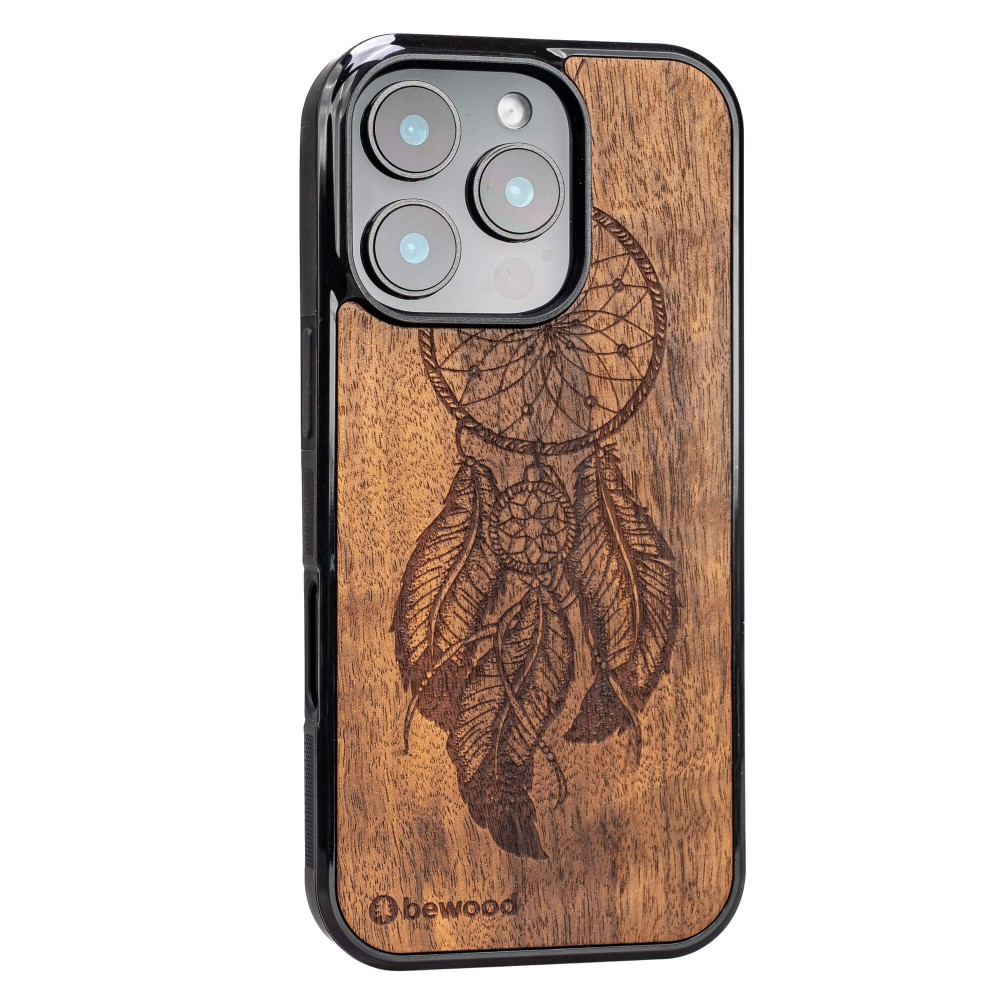 Apple iPhone 16 Pro Dreamcatcher Imbuia Bewood Wood Case