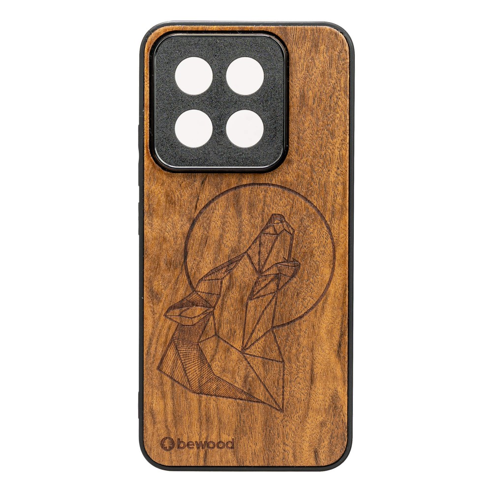 Xiaomi 14T Wolf Imbuia Bewood Wood Case