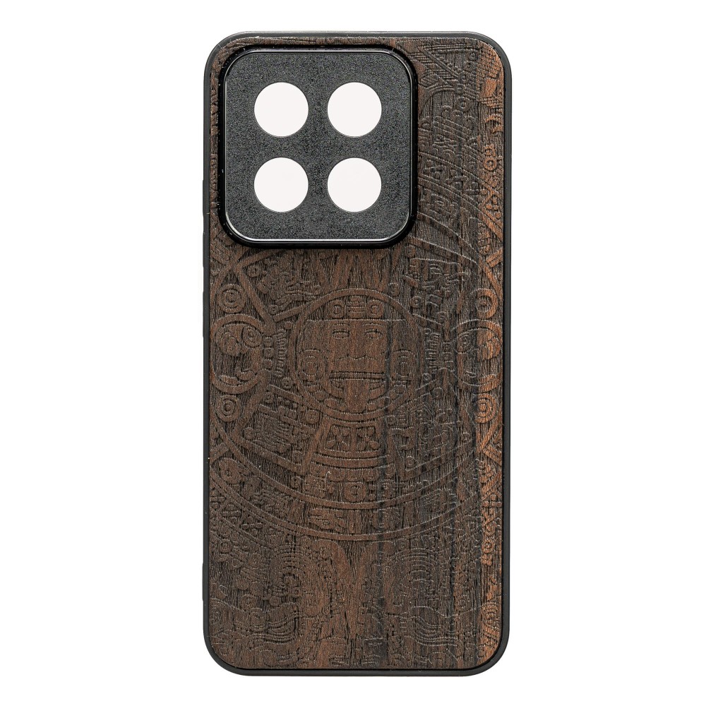 Xiaomi 14T Aztec Calendar Ziricote Bewood Wood Case