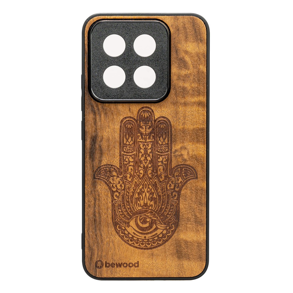 Xiaomi 14T Hamsa Imbuia Bewood Wood Case