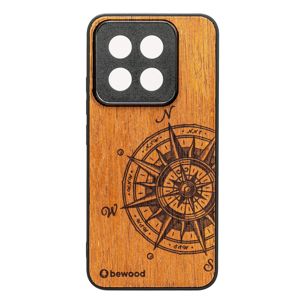 Drewniane Etui Bewood do Xiaomi 14T Pro TRAVELER MERBAU