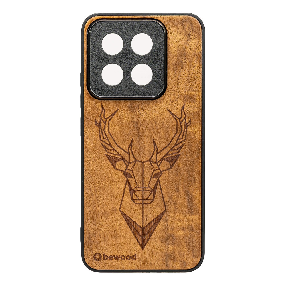 Xiaomi 14T Pro Deer Imbuia Bewood Wood Case