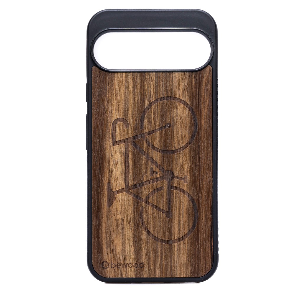 Google Pixel 9/9 Pro Bike Frake Bewood Wood Case