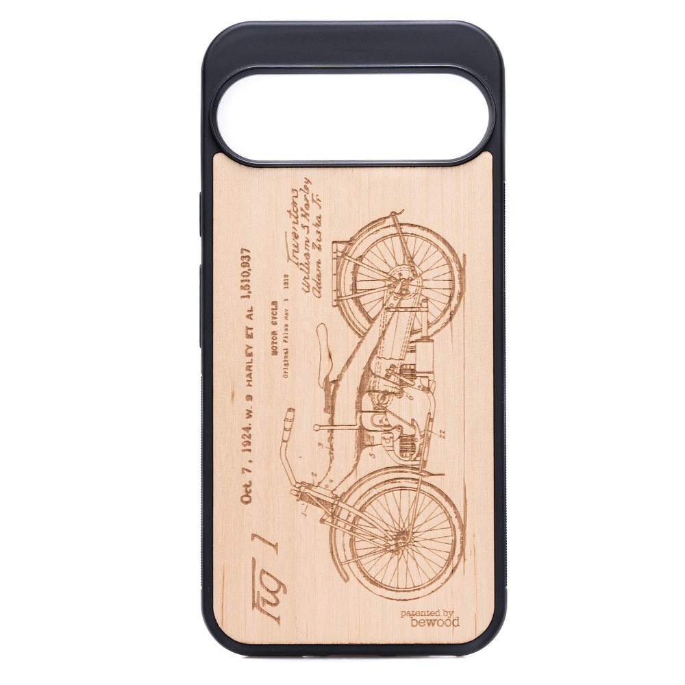 Drewniane Etui Bewood do Google Pixel 9/9 Pro HARLEY PATENT ANIEGRE