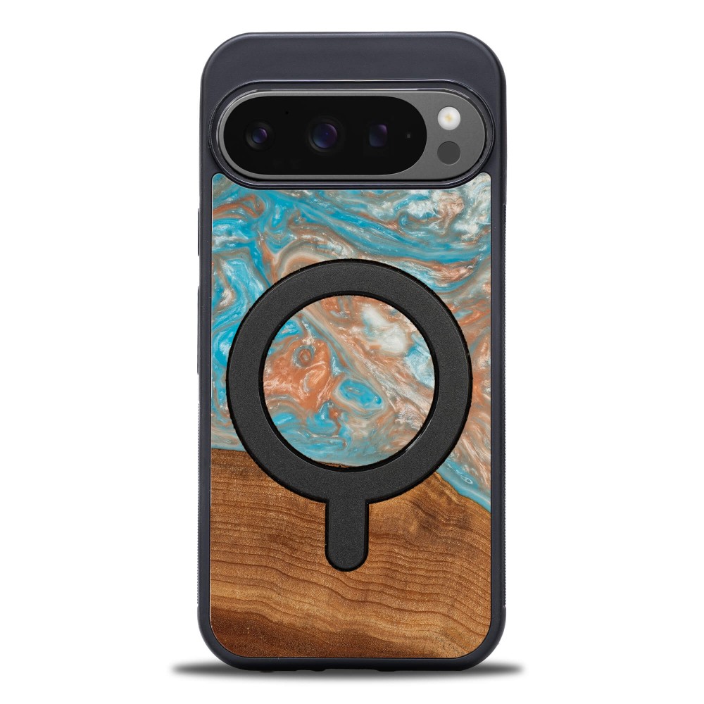 Bewood Resin Case for Google Pixel 9/9 Pro - Planets - Saturn with MagSafe