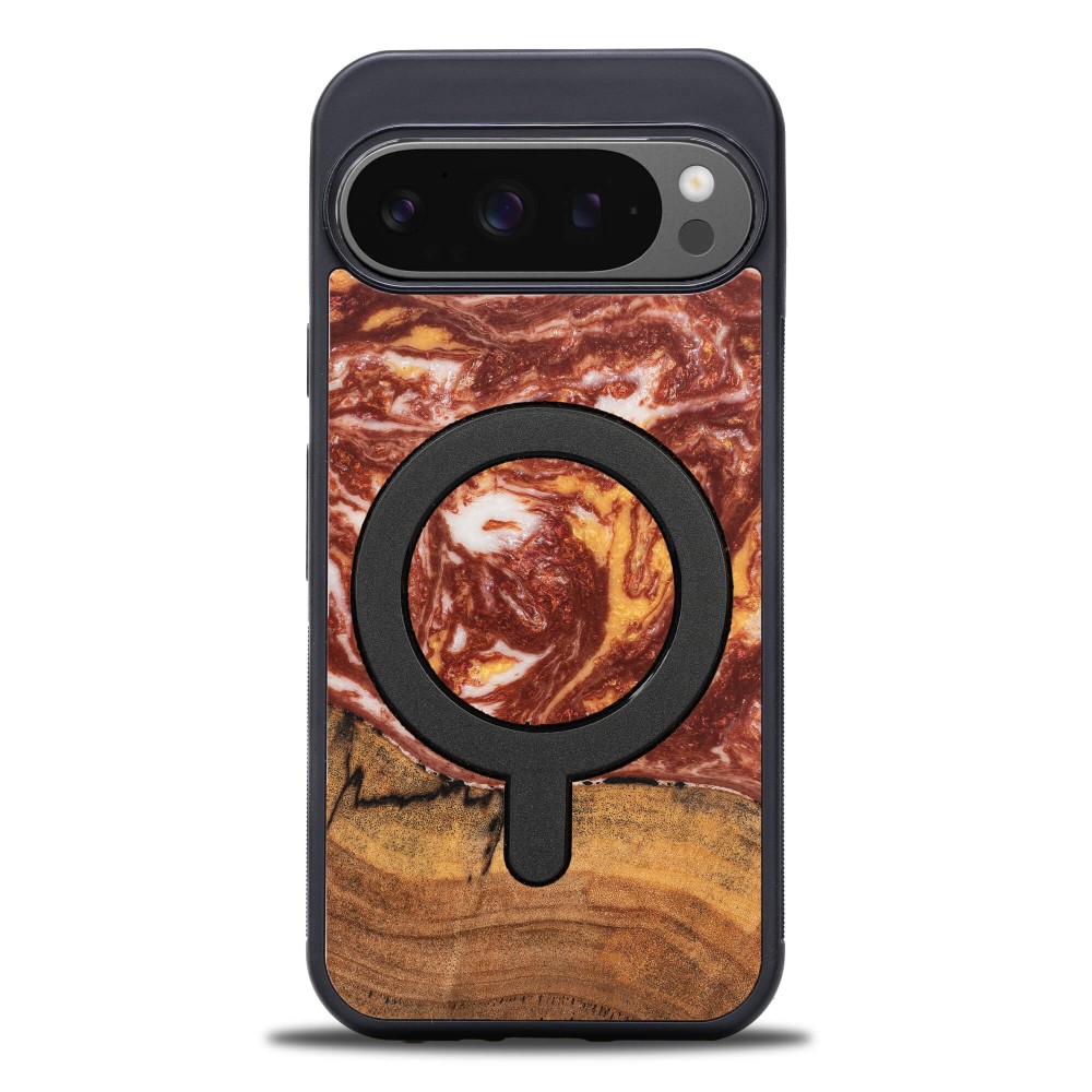 Bewood Resin Case for Google Pixel 9/9 Pro - Planets - Mars with MagSafe