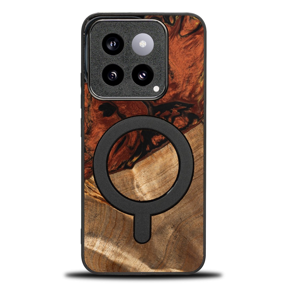 Bewood Resin Case for Xiaomi 14T - 4 Elements - Fire with MagSafe