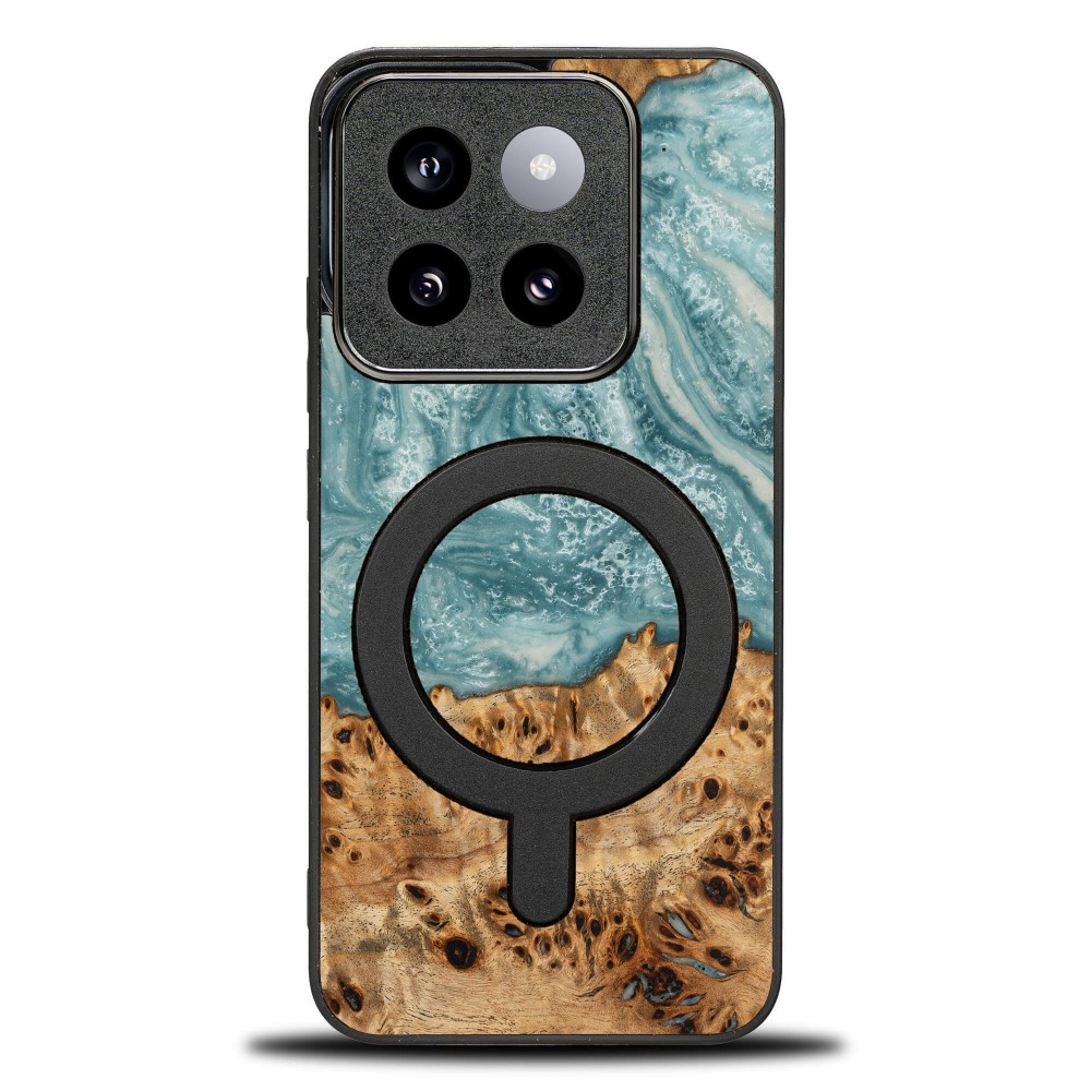 Bewood Resin Case for Xiaomi 14T Pro - Planets - Uranus with MagSafe