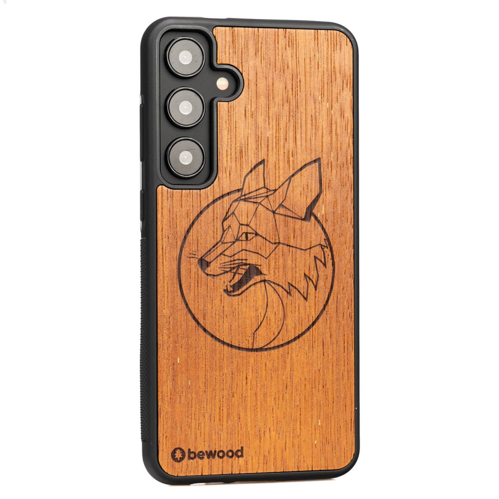 Samsung Galaxy S24 FE Fox Merbau Bewood Wood Case