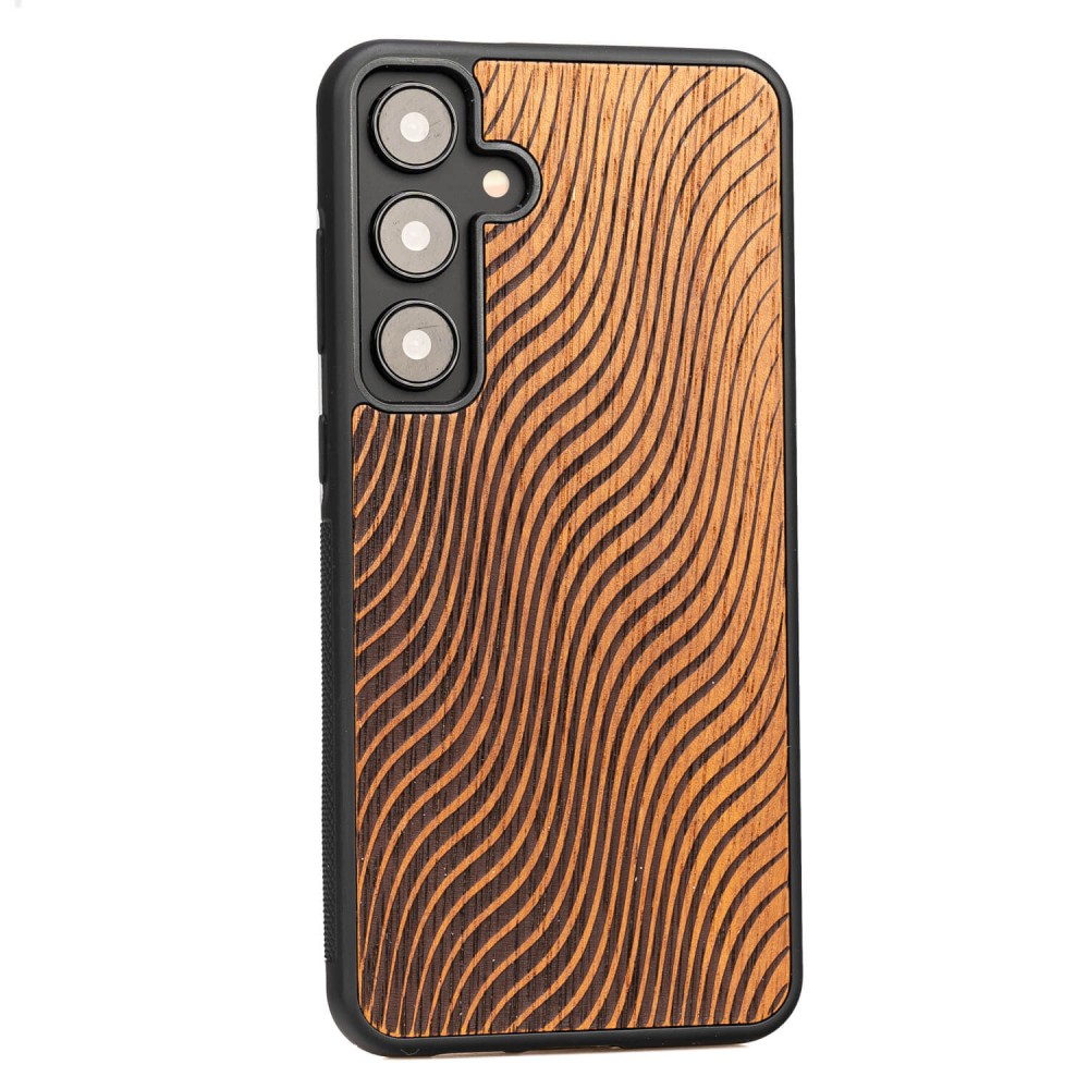 Samsung Galaxy S24 FE Waves Merbau Bewood Wood Case